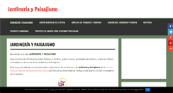 Desktop Screenshot of jardineriaypaisajismo.es